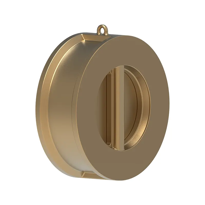 Válvula de retención de doble placa de bronce‌‌